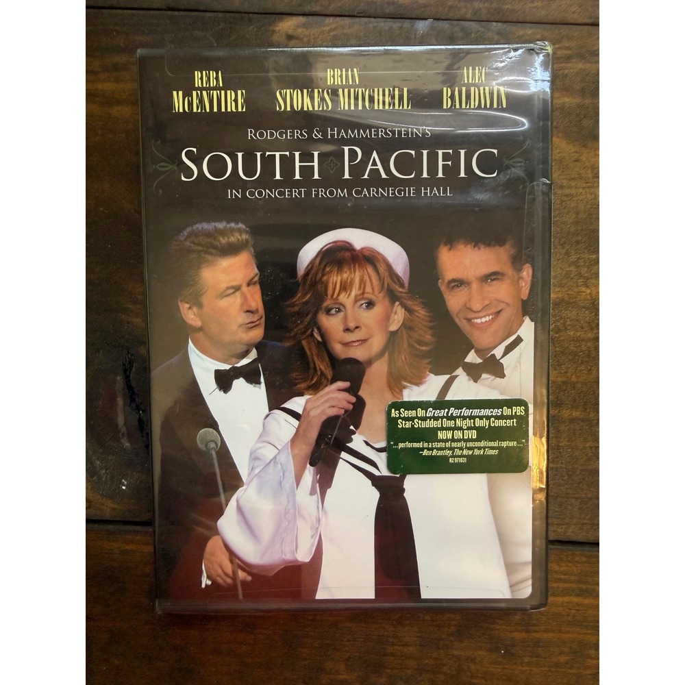 South Pacific In Concert DVD Reba McEntire Alec Baldwin New Rhino R2 971631